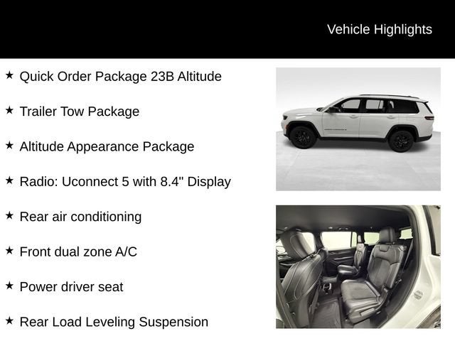 2025 Jeep Grand Cherokee L Altitude