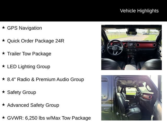 2021 Jeep Gladiator Rubicon 4x4
