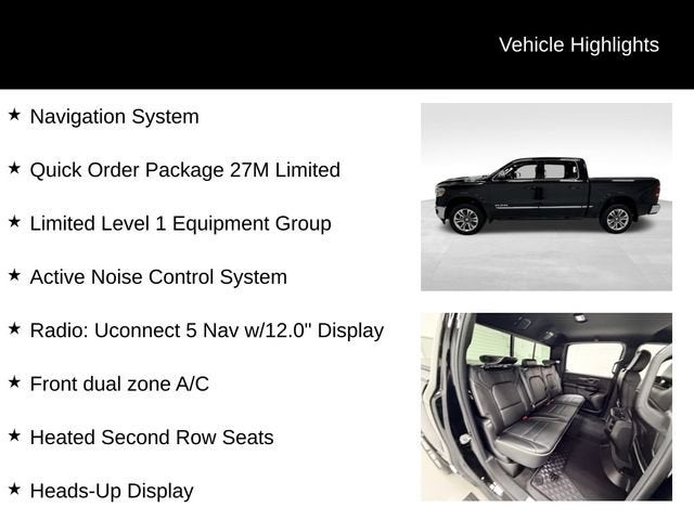 2023 RAM 1500 Limited Crew Cab 4x4 5'7" Box