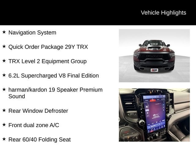 2024 RAM 1500 TRX Crew Cab 4x4 5'7" Box