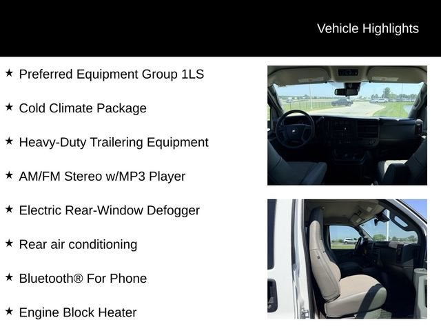 2022 Chevrolet Express Passenger 3500 LS