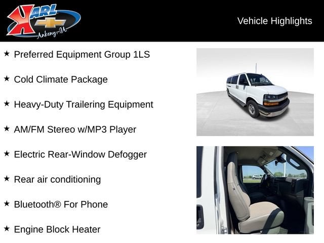 2022 Chevrolet Express Passenger 3500 LS
