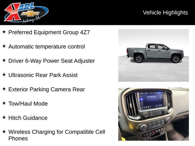 2022 Chevrolet Colorado 4WD Z71