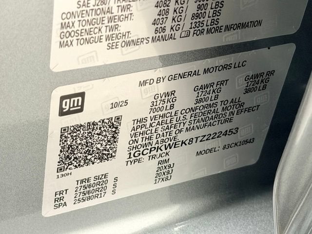 2026 Chevrolet Silverado 1500 RST