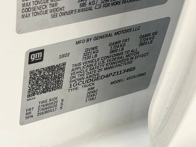 2023 Chevrolet Silverado 1500 LTZ
