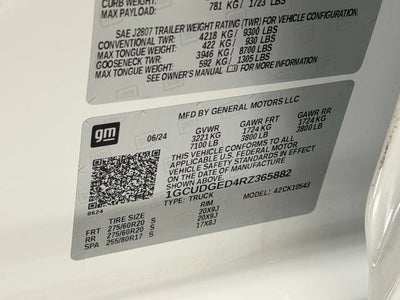 2024 Chevrolet Silverado 1500 LTZ
