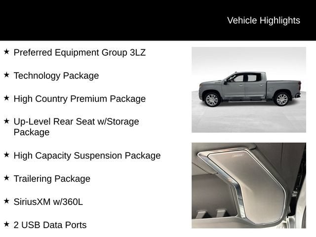 2024 Chevrolet Silverado 1500 High Country