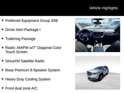2017 GMC Acadia SLE