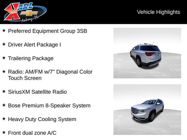 2017 GMC Acadia SLE