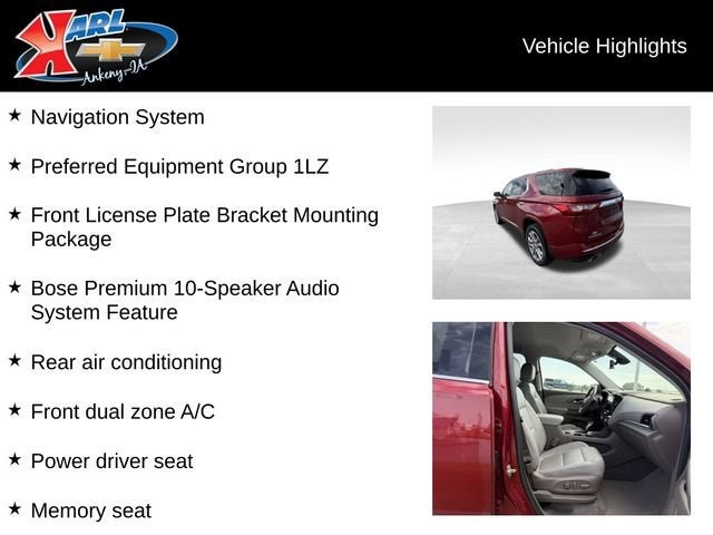 2021 Chevrolet Traverse Premier