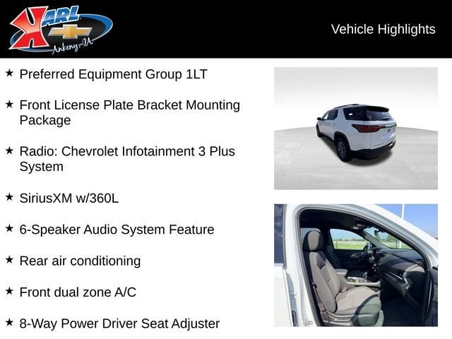 2023 Chevrolet Traverse LT Cloth