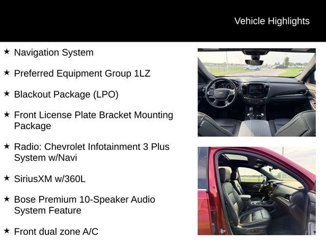 2023 Chevrolet Traverse Premier
