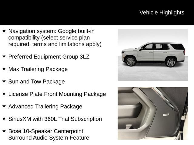 2025 Chevrolet Tahoe High Country