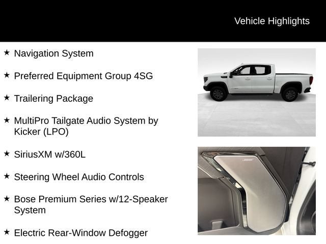 2024 GMC Sierra 1500 AT4X