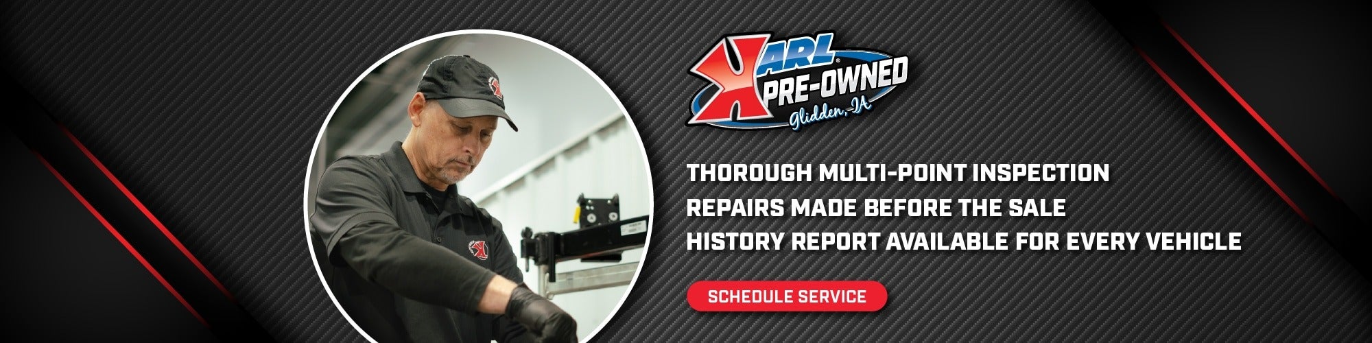 Thorough Multi-Point Inspection Repairs Made Before The Sale